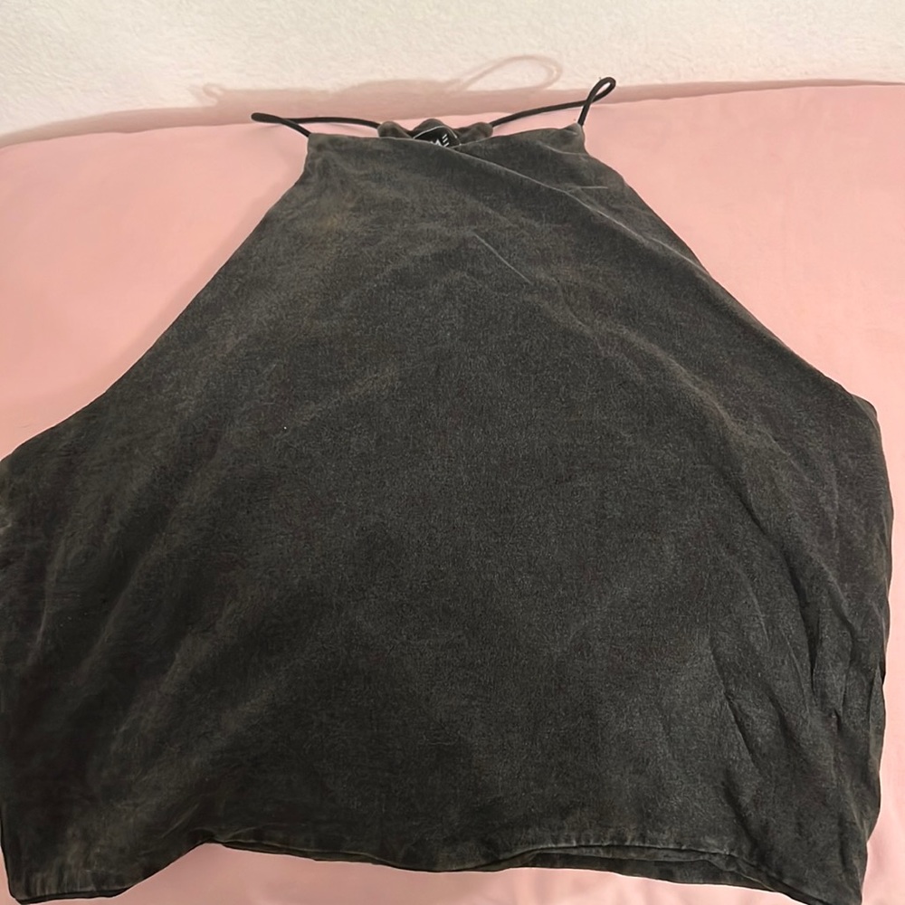 Pacsun off black crop top